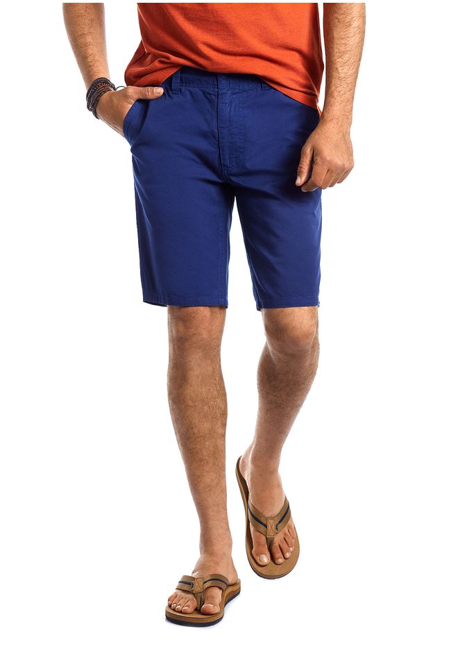 Bermuda Garment Dyed Blue