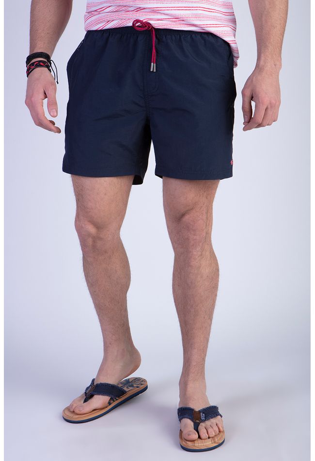 Traje De Baño Navy Básico