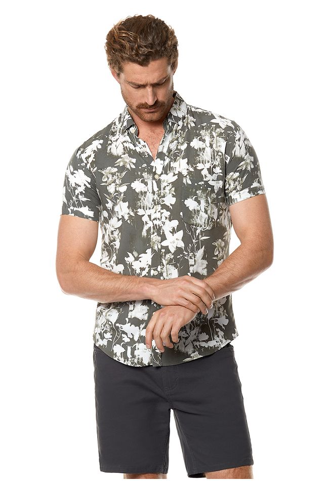 Camisa Estampada Oregon Fj Military