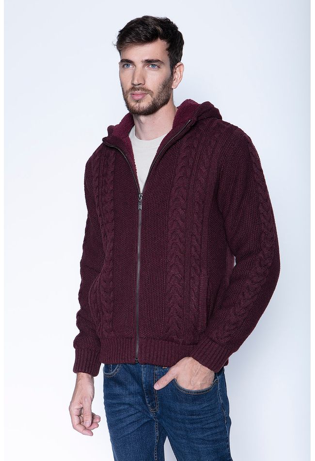 Sweater Colorado Fj Burgundy