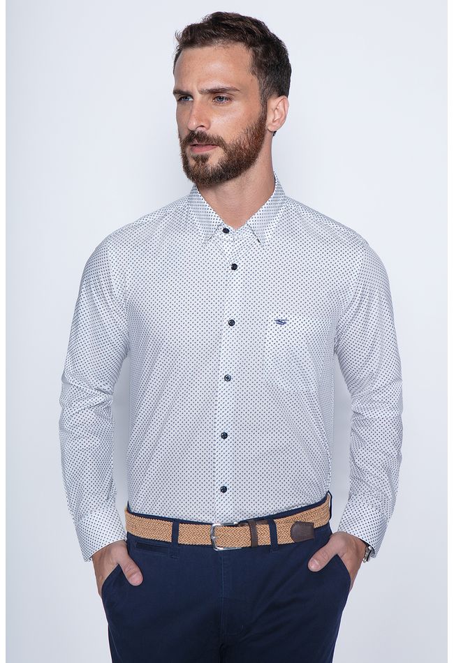 Camisa Estampada San Diego Sm Blue