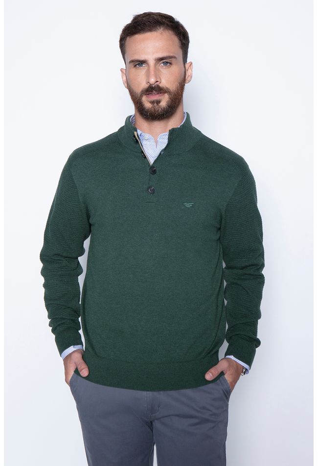 Sweater Bristol Smart Casual L/S Military