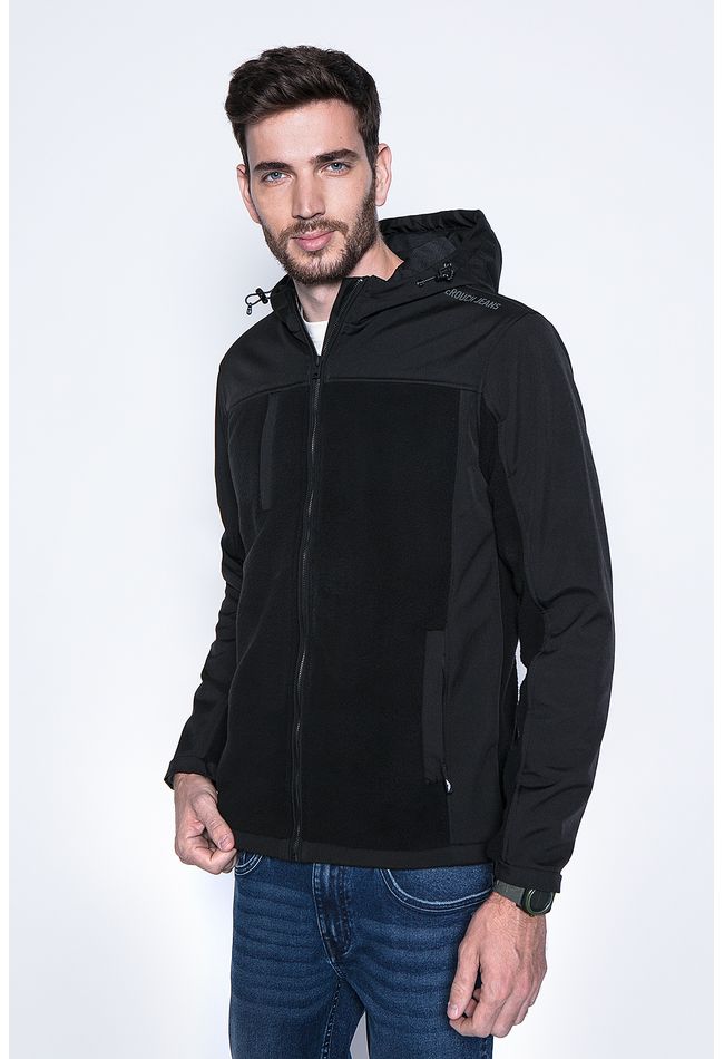 Polerón Soft Shell Portladn Black