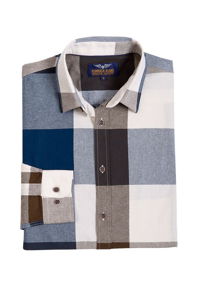 Camisa Cuadro Color Fj Military