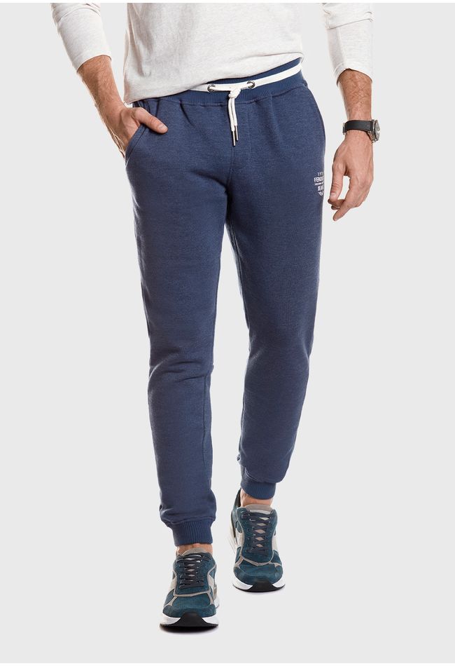 Pantalón De Buzo Ohio Navy Melange