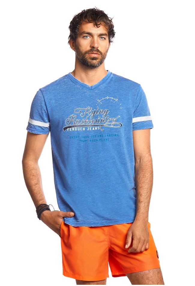 Polera Oklahoma Blue