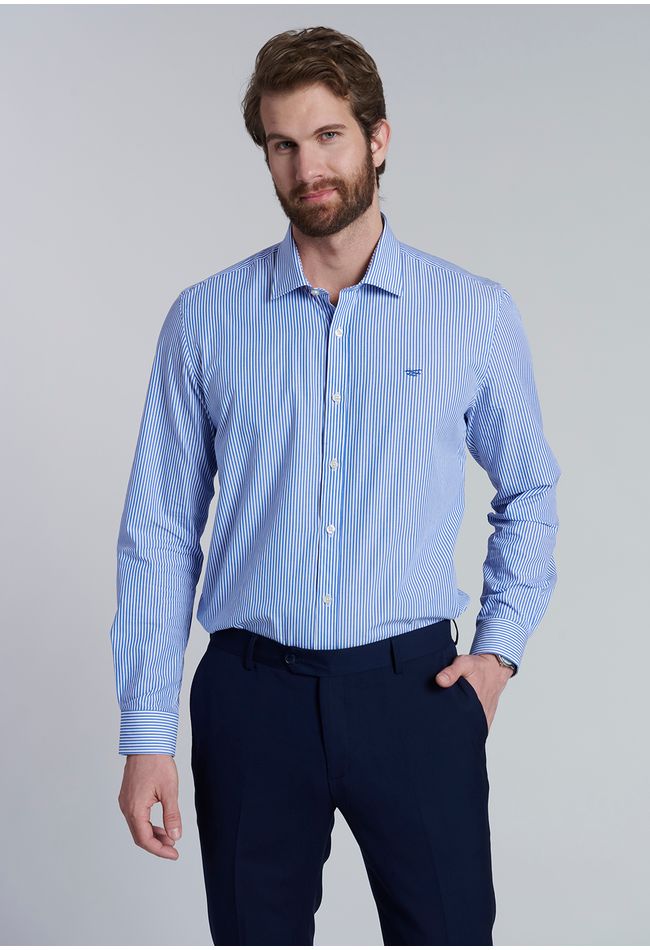 Camisa Striped Oregon Sc Blue