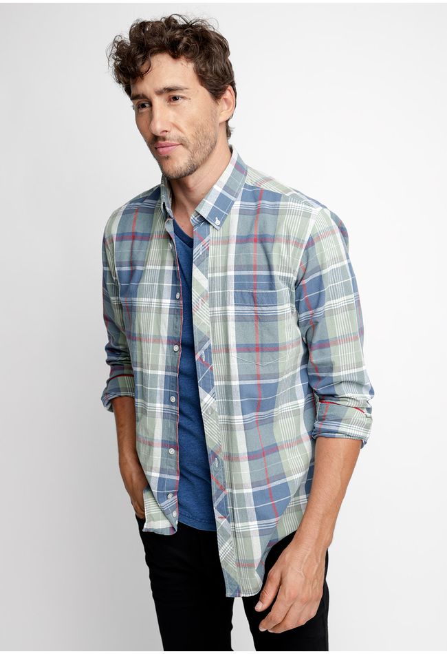 Camisa Manhattan Fj Petroleo
