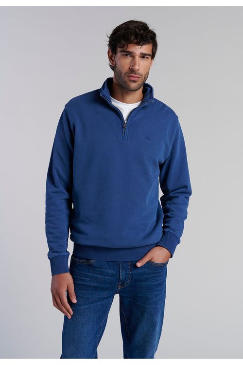 Polerón Medio Cierre Blaine Navy