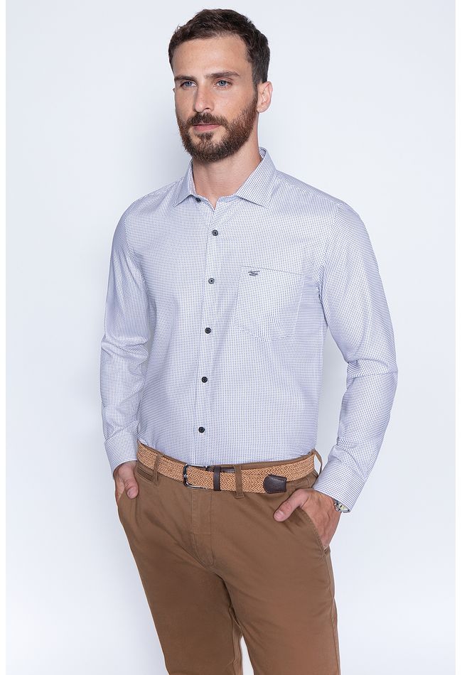 Camisa Smart Casual Bristol Grey