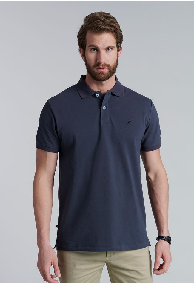 Polera Basica Pique Metal