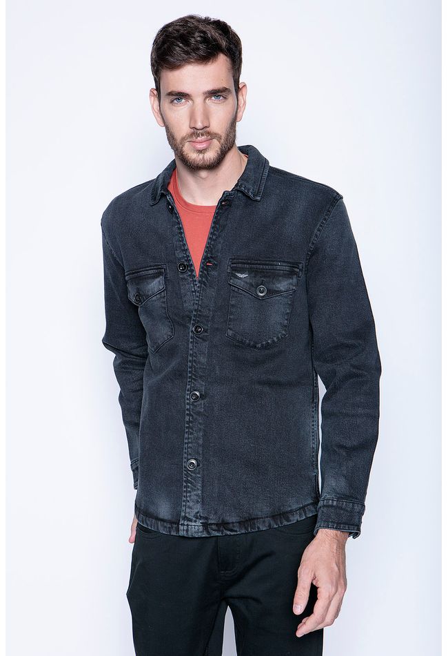 Overshirt Denim Fj Metal