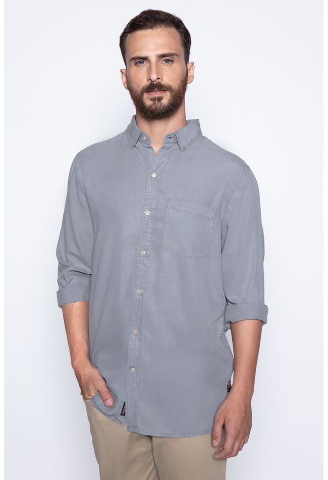 Camisa Lyocell Fj Lt Grey