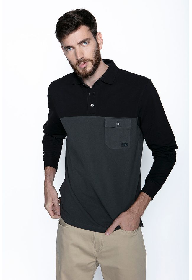 Polera Detroit Black