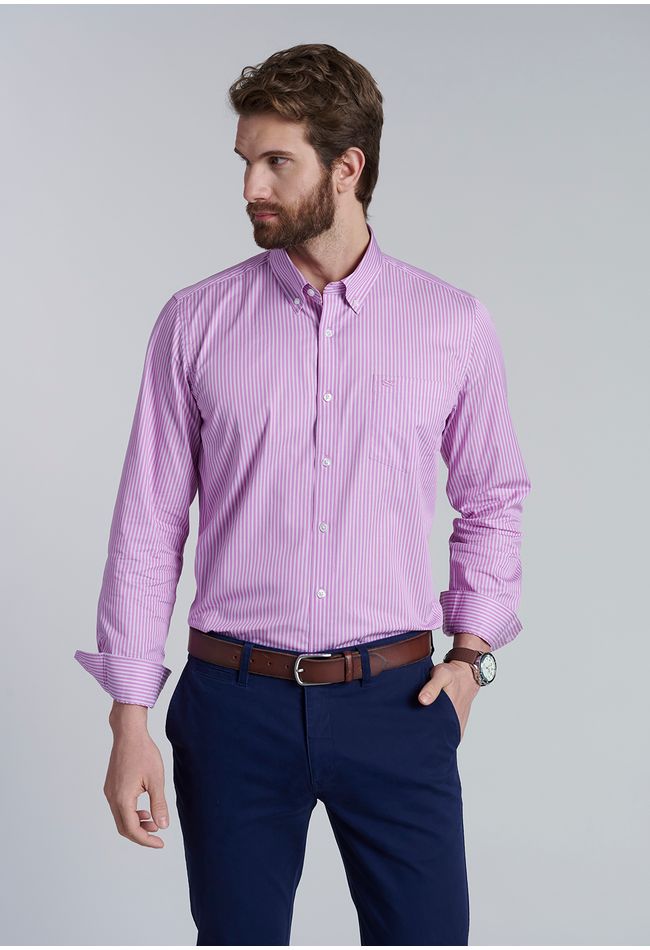 Camisa Striped Austin Sc Violet