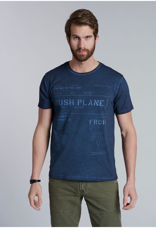 Polera Seattle Navy
