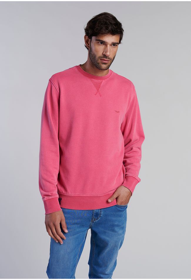 Polerón Crew Neck Anaheim Dk Coral