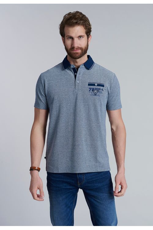 Polera Polo Navy Texas