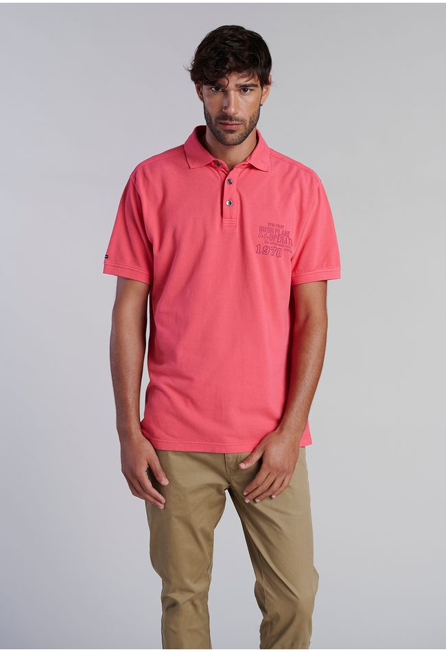 Polera Polo Boston Coral