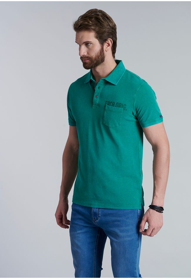 Polera Polo Hawai Green