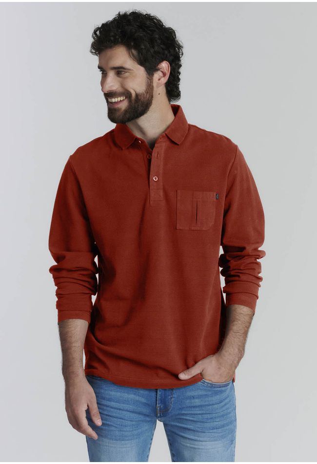 Polera Delaware Fjs Brick
