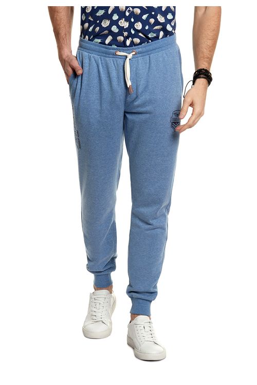 Pantalón De Buzo Maine Lt Blue Melange