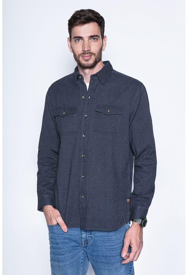 Overshirt Sport Fj Navy