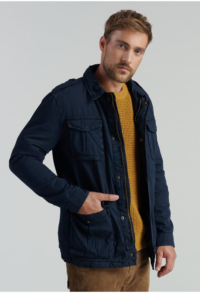 Chaqueta Kansas Fjs Navy