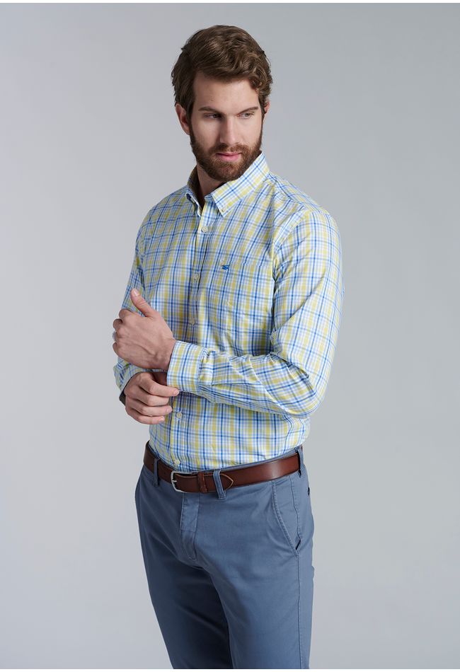 Camisa Check Bristol Sc Yellow