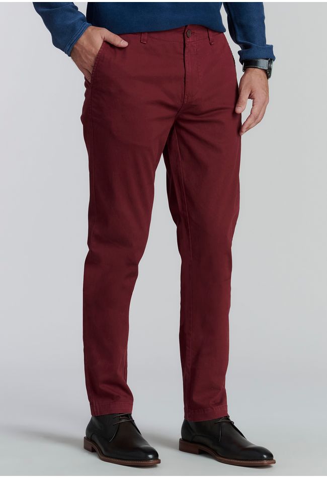 Pantalón Lowell Fr Burgundy