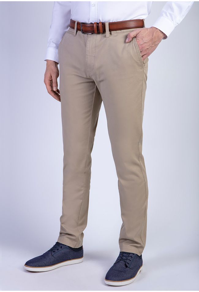 Pantalón L/31 Twill Slim Khaki