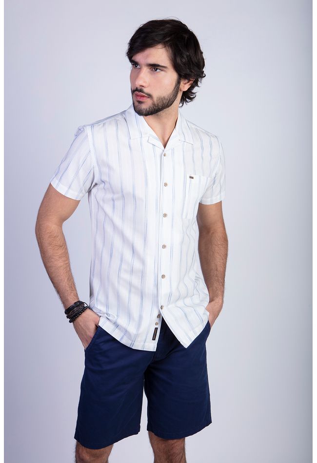 Camisa Sport Hawai Fj Sky