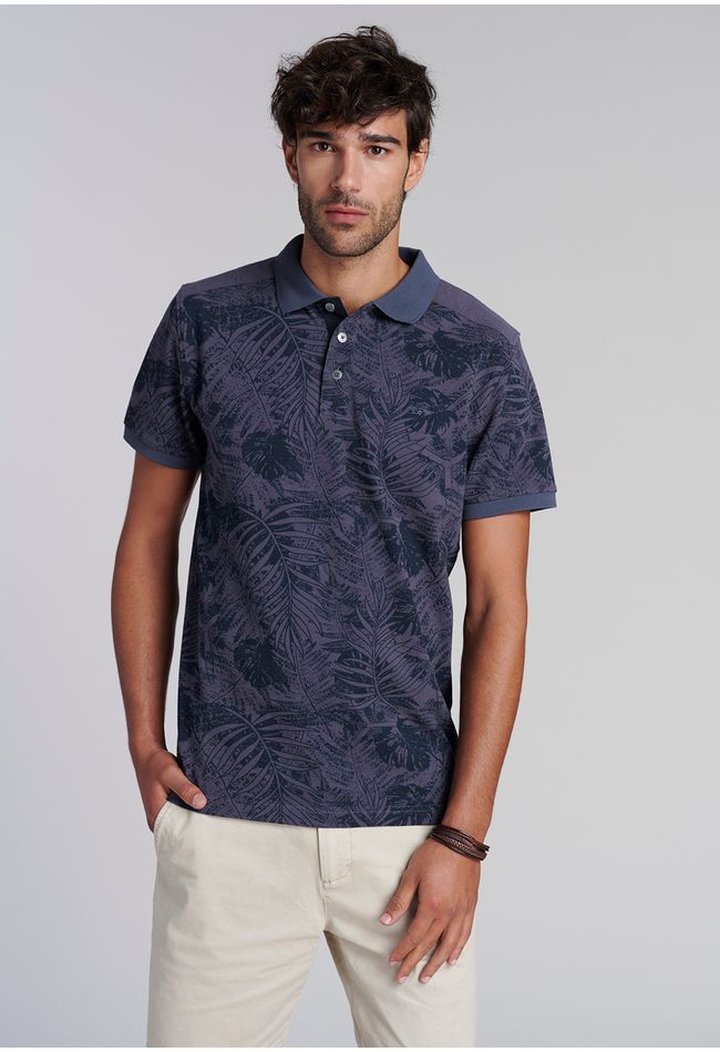 Polera Polo Miami Metal