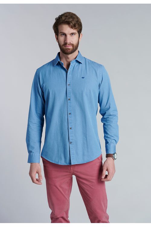 Camisa Portland F Lt Denim