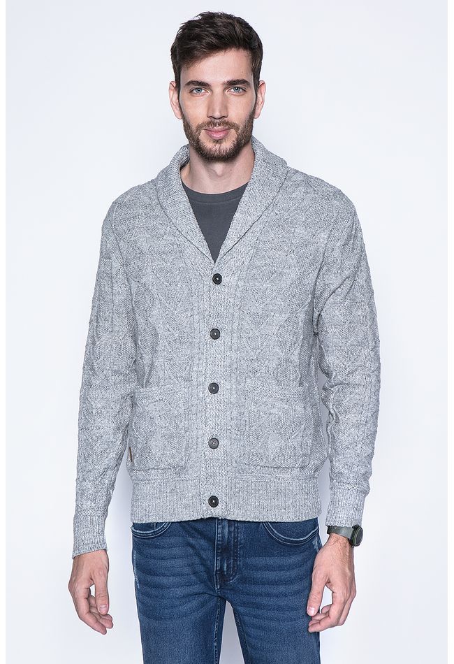 Cardigan Clifton F Lt Grey