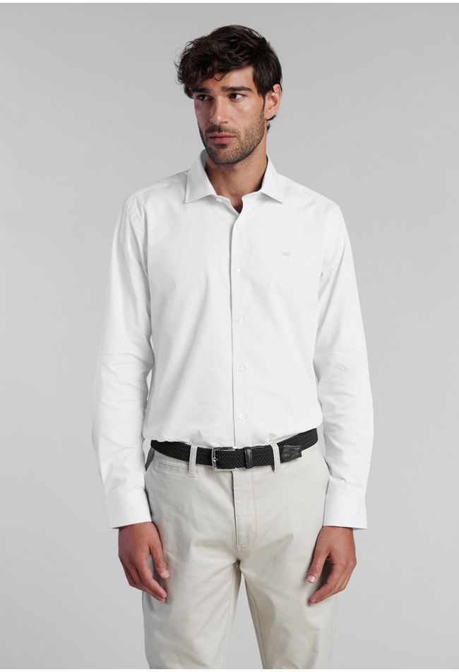 Camisa Jacquard Giorgia Sc White