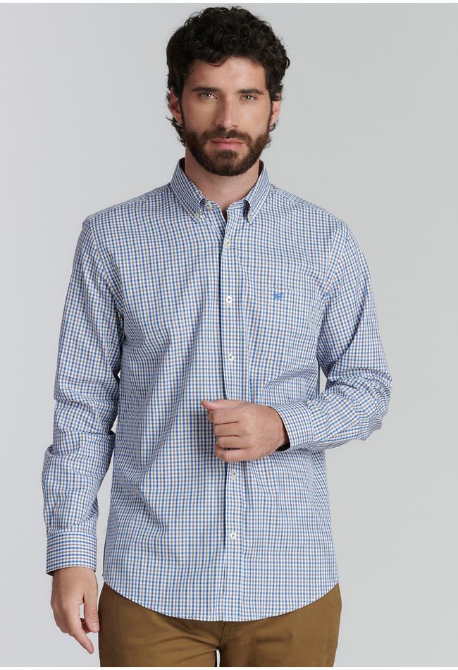 Camisa Brooklyn Smart Casual Coffe