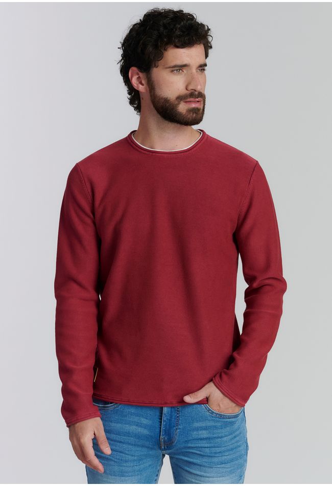 Sweater Arlingtone Fr Dk Burgundy
