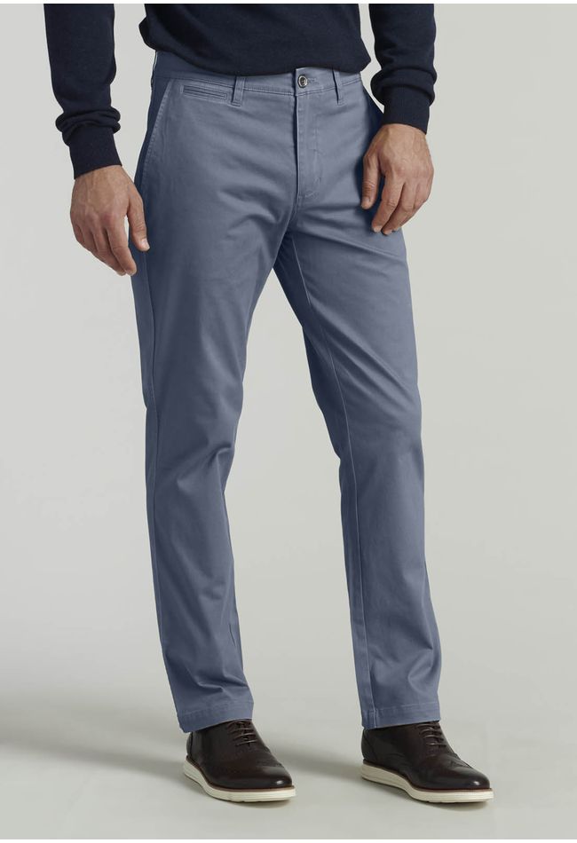 Pantalón Twill Without Pleats L/31 Business Metal