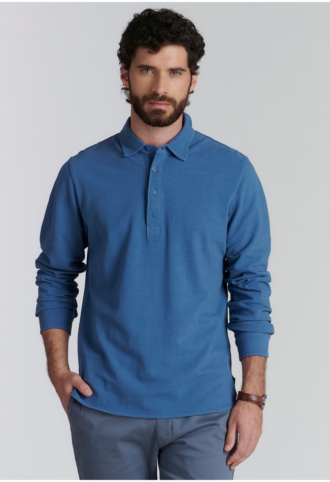 Polera Denver Fjs Lt Blue