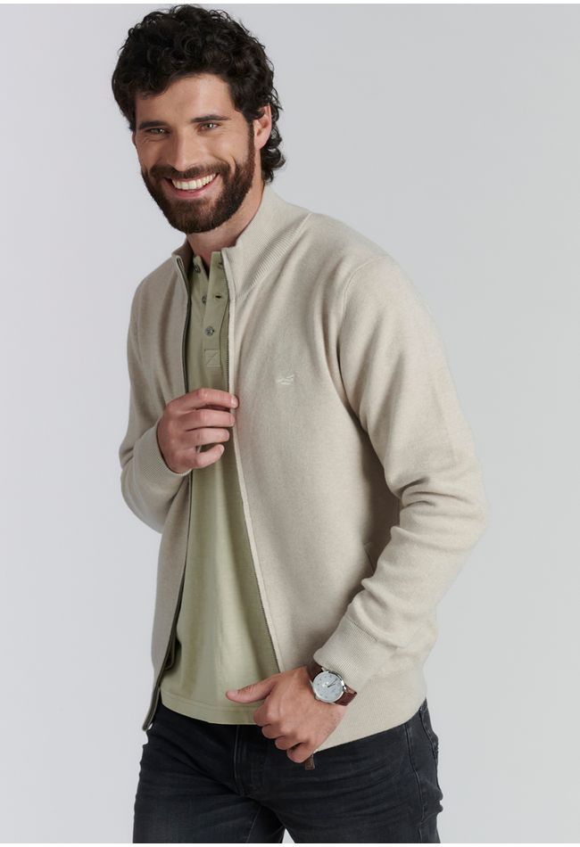 Sweater Berkeley F Business Dk Oyster