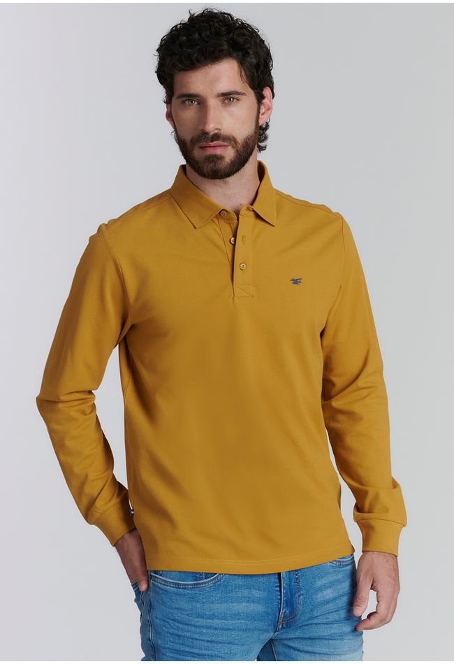 Polera Básica Dakota Fr Mustard