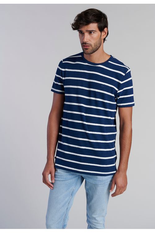 Poleras Rayas Pasadena Navy