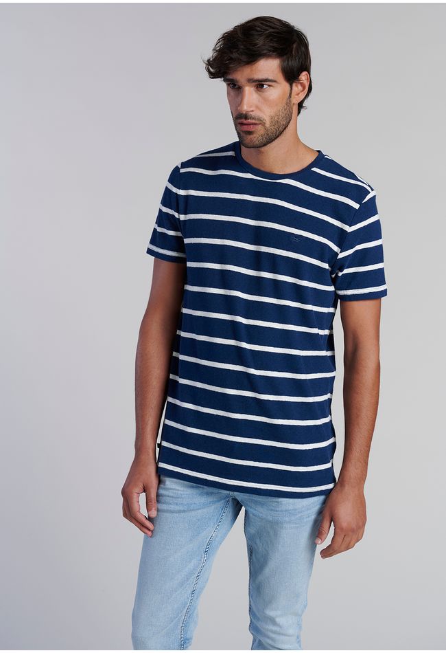 Poleras Rayas Pasadena Navy