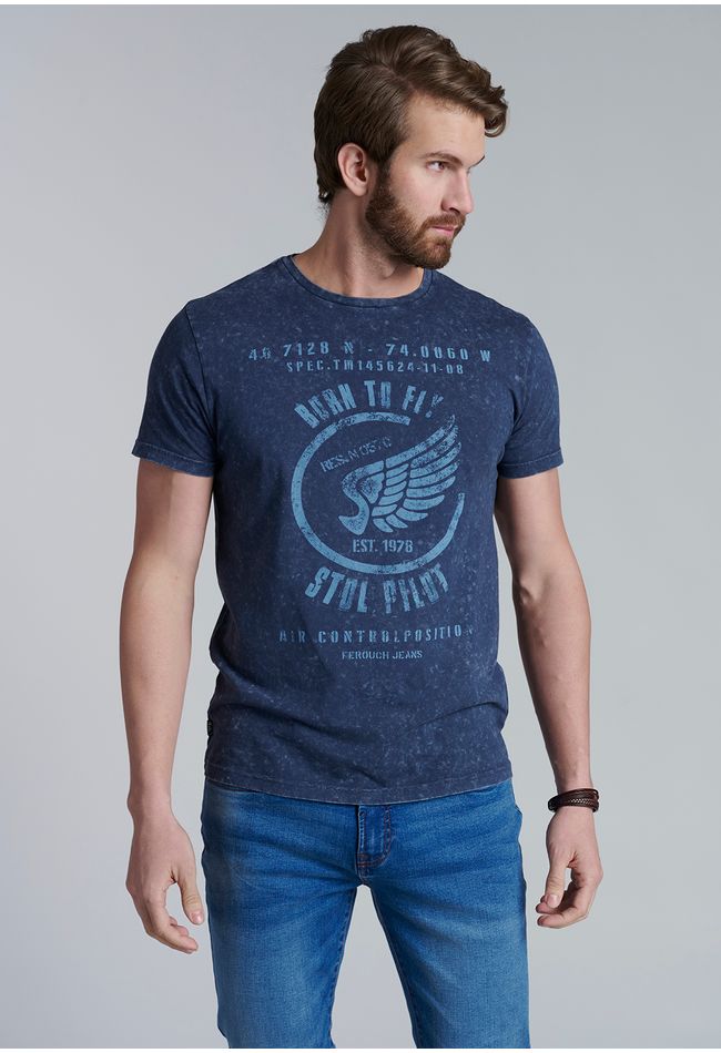 Polera Proceso Arizona Navy