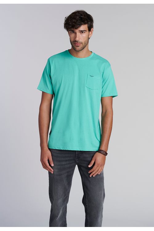 Polera Bolsillo Houston Lt Green