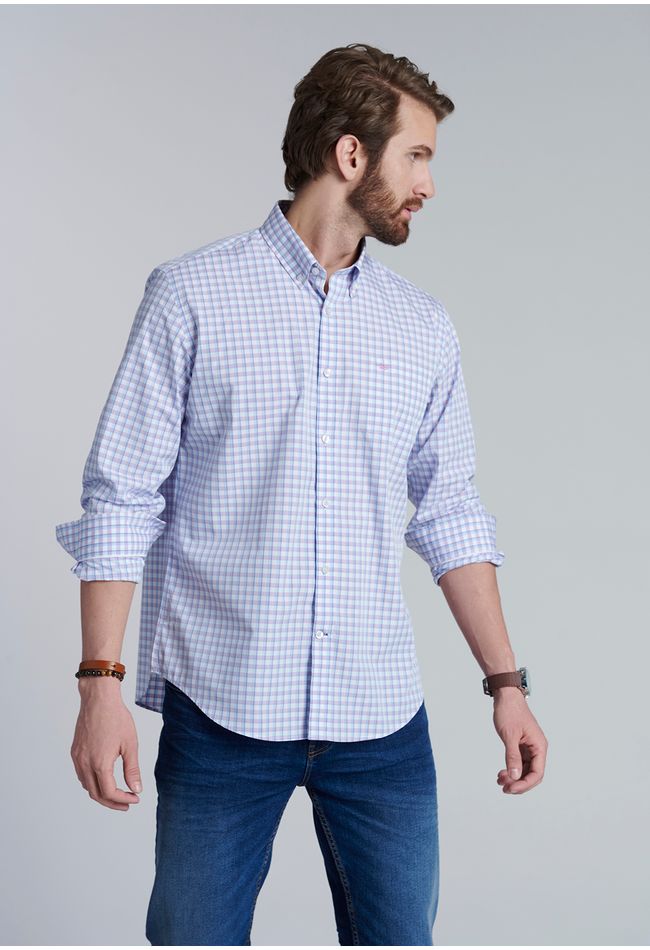 Camisa Check Bahamas Sc Violet