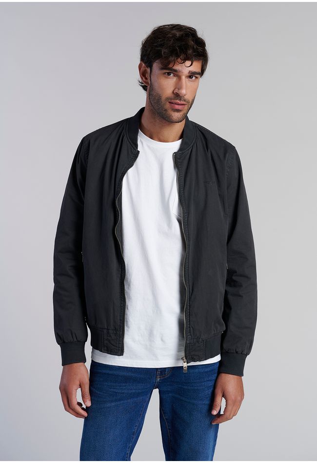 Chaqueta Bomber Garment Dyed Fj Metal