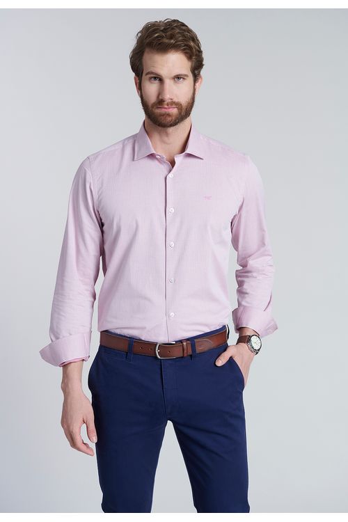 Camisa Jacquard Giorgia Sc Dk Violet