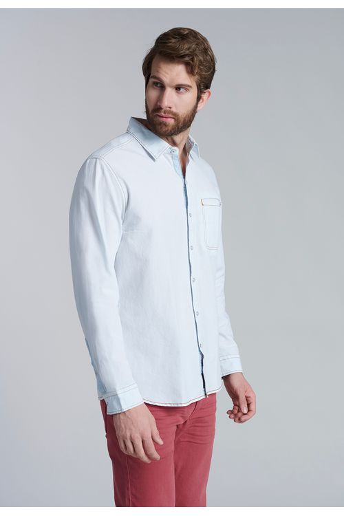 Camisa Sport Texas Fj Lt. Blue